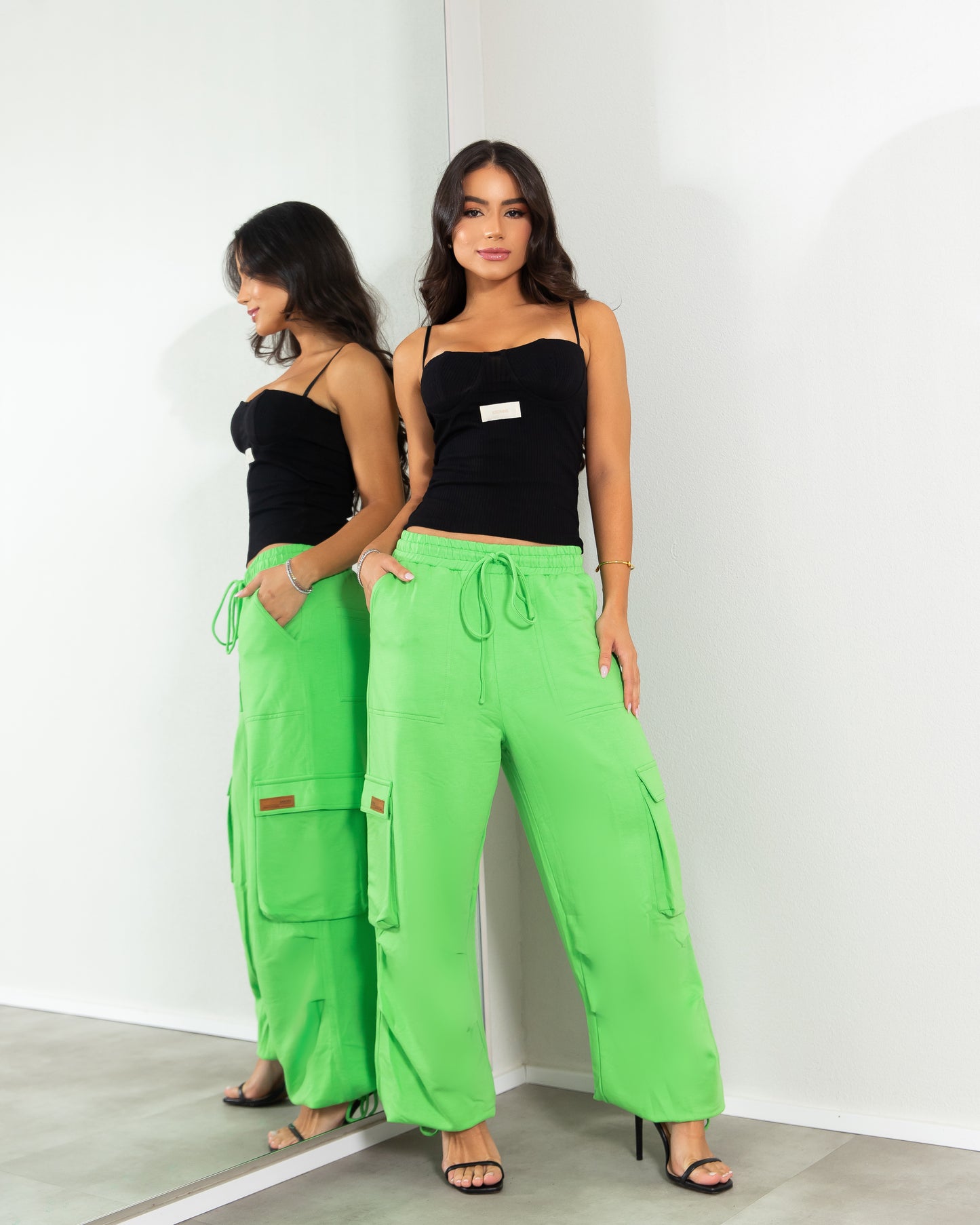 CALÇA CARGO MOLETOM KRONNE