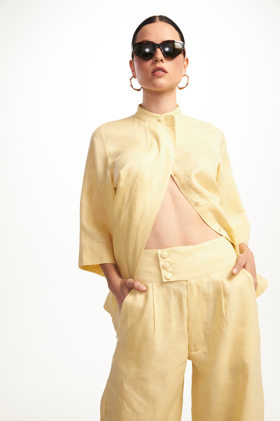 Calça cós largo - Kronne