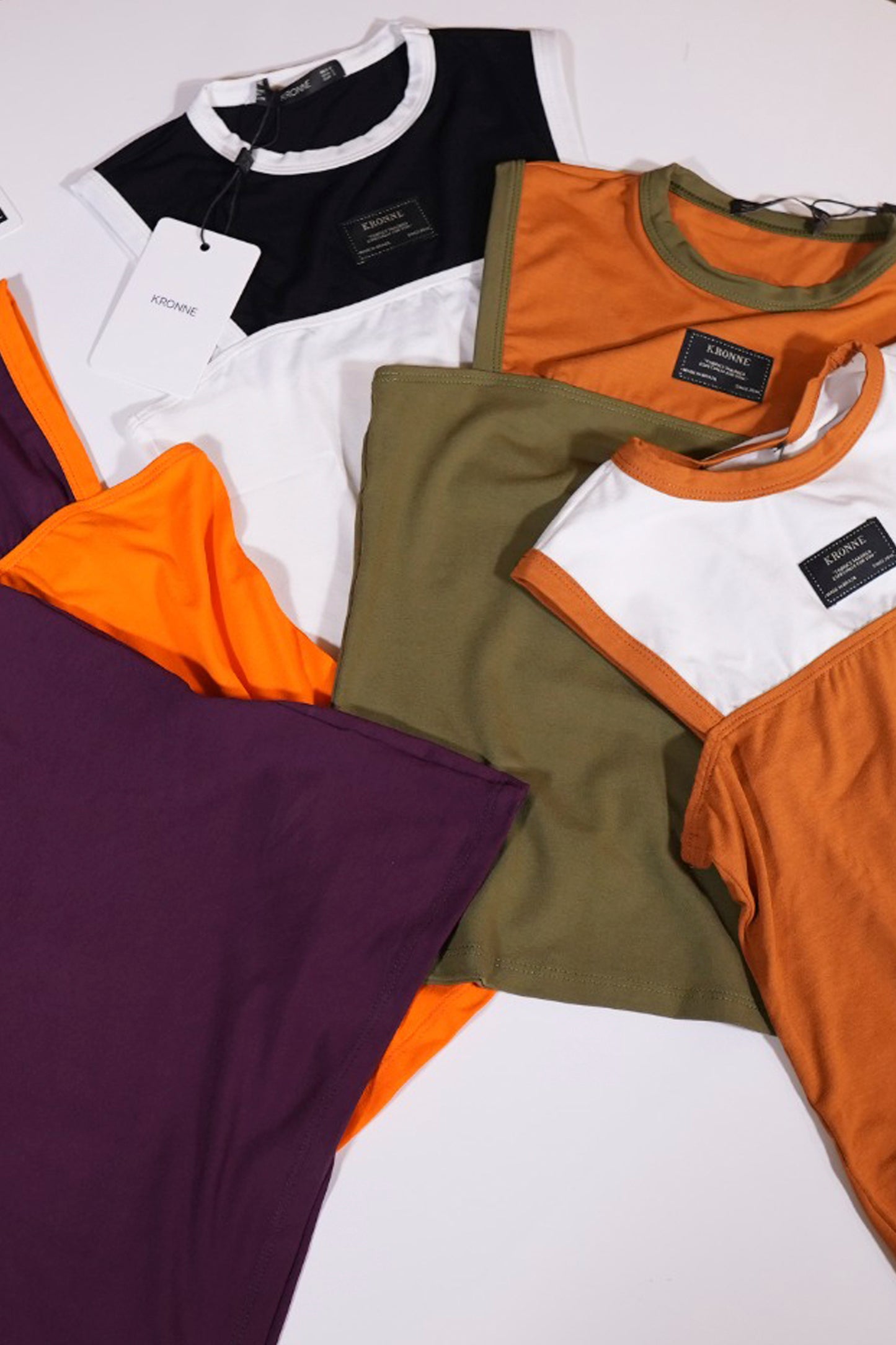 Blusa regata bicolor - Kronne