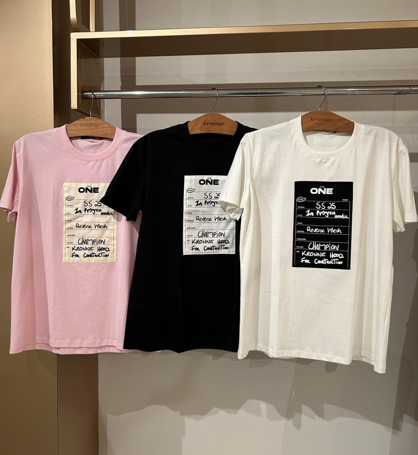 T-SHIRT KRONNE ONE