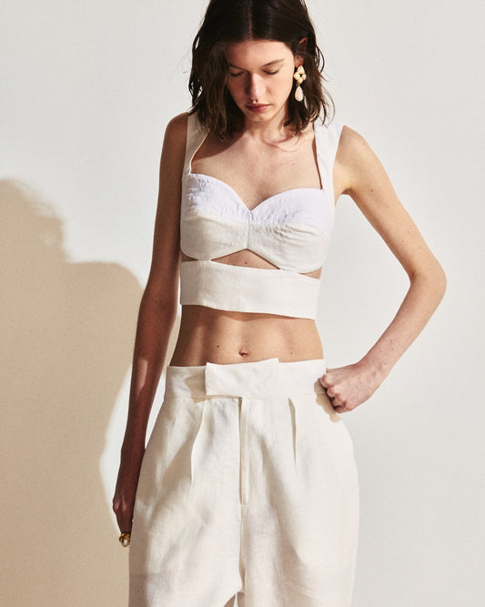 CROPPED COM RECORTES LINHO KRONNE