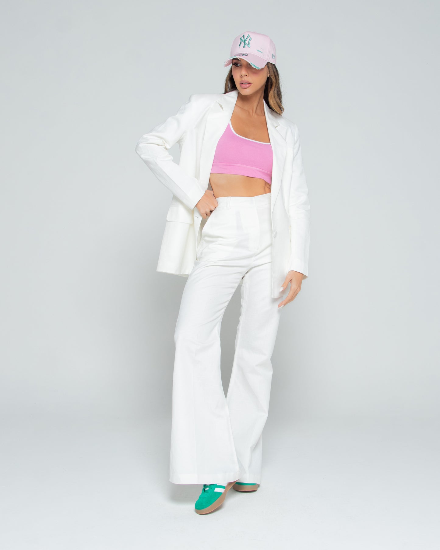 CALÇA FLARE LINHO KRONNE