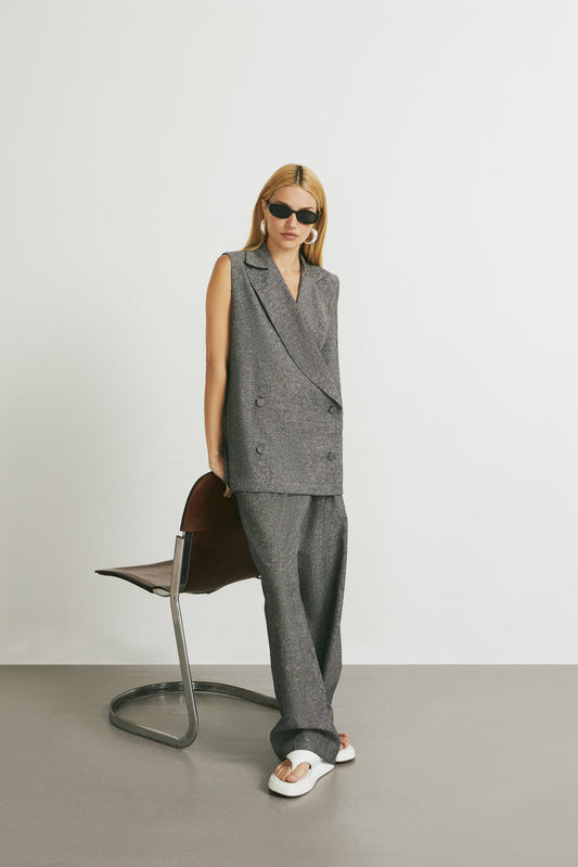 Colete com abotoamento - Kronne