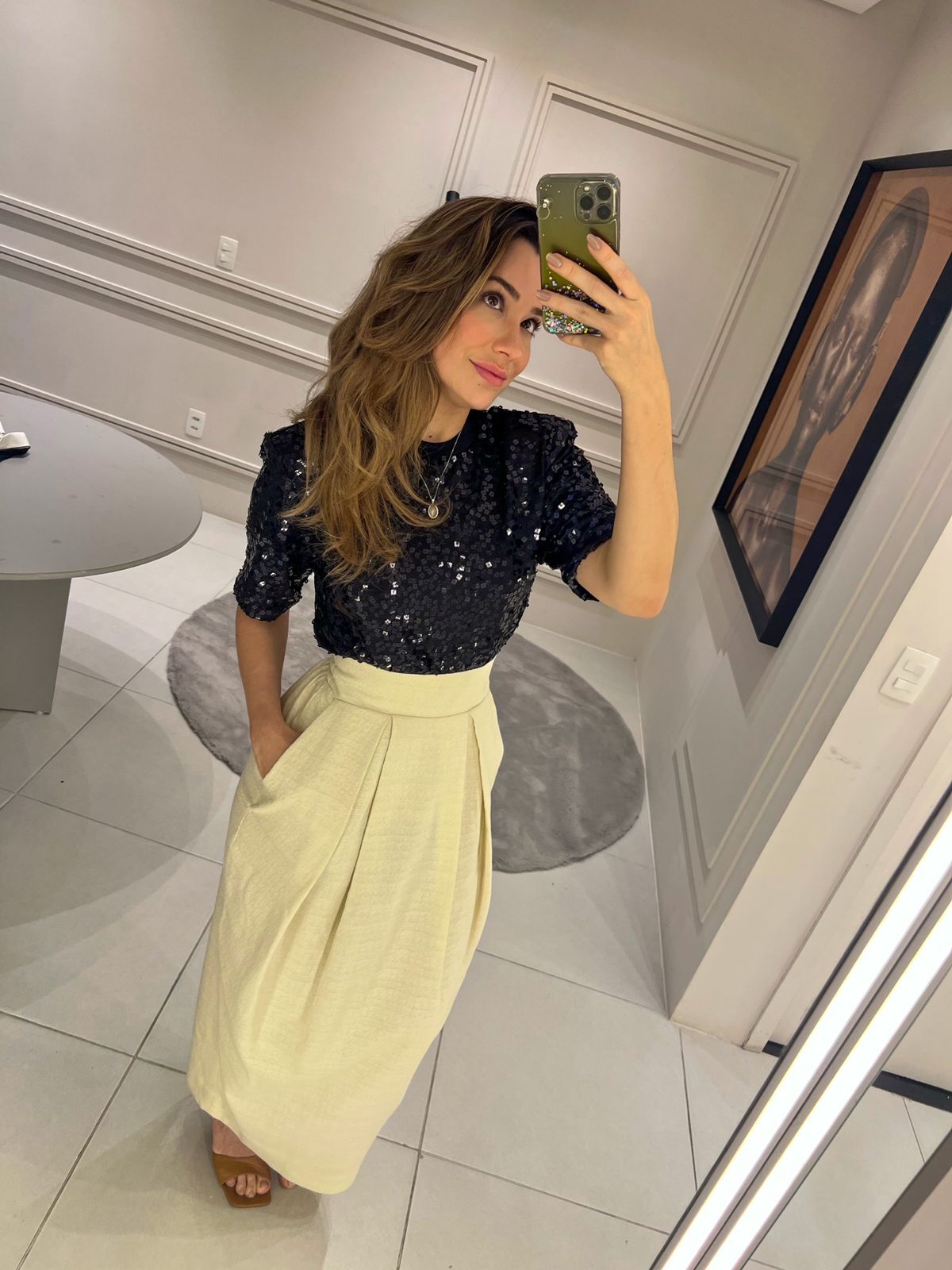 Blusa lantejoula - Kronne