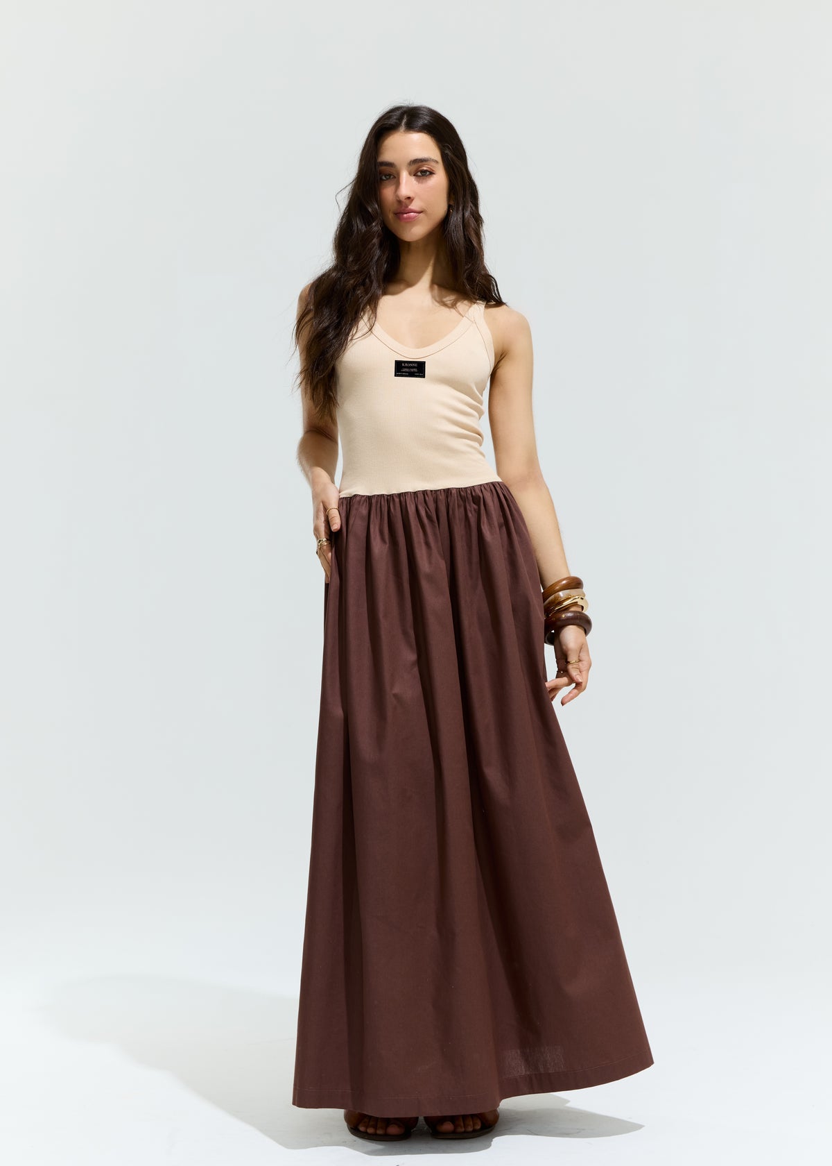 VESTIDO REGATA BICOLOR KRONNE