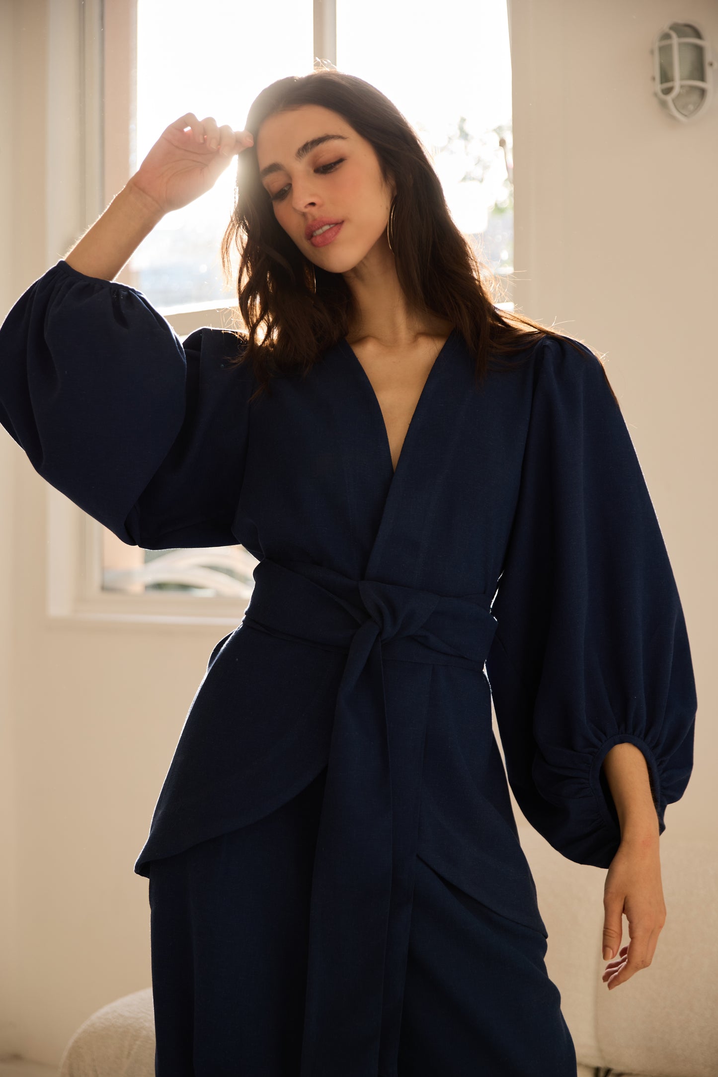 CONJUNTO KIMONO + CALÇA