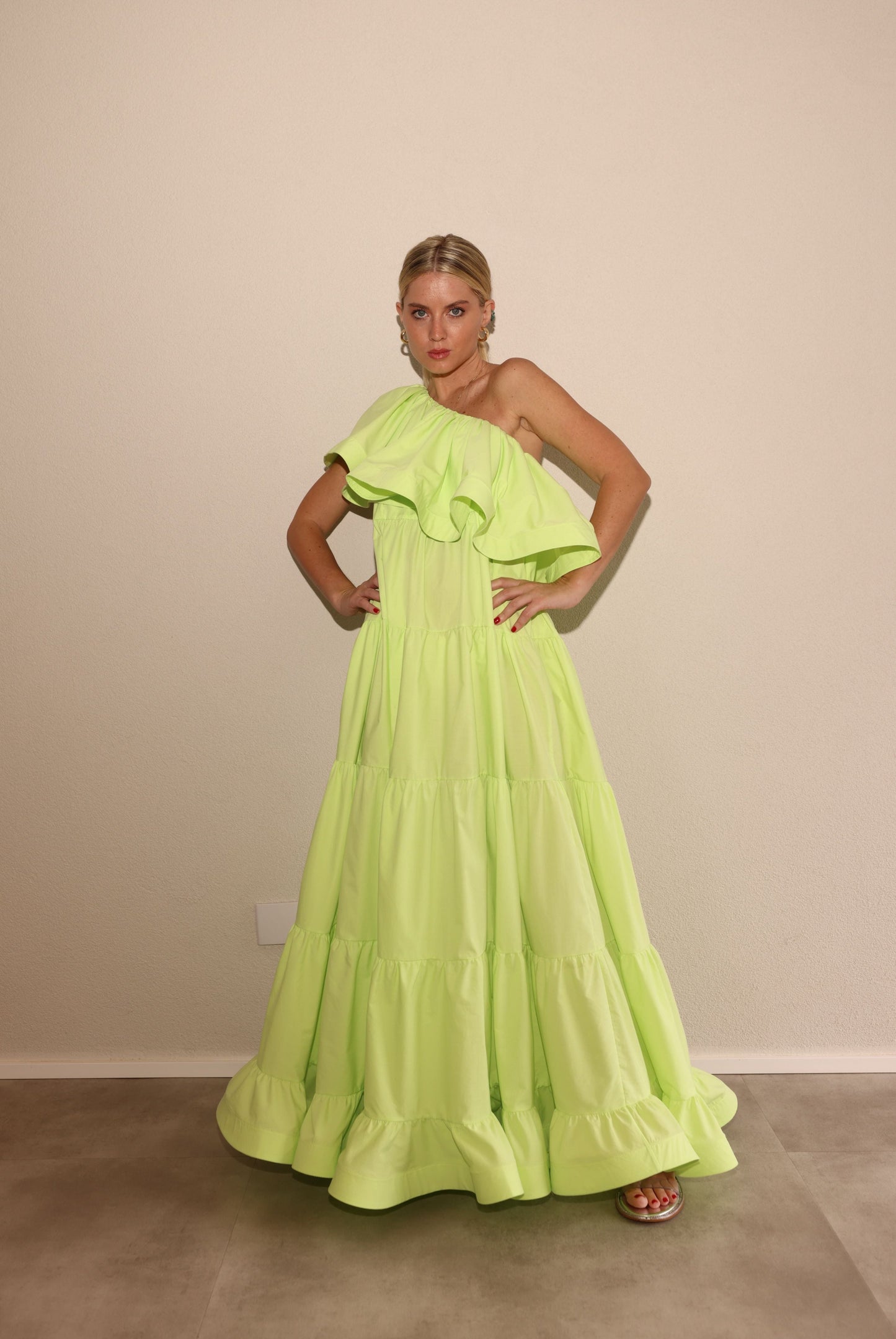 Vestido Ombro Unico - Kronne
