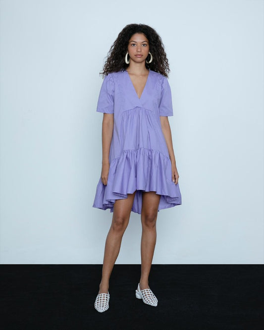 VESTIDO CURTO COM PALA KRONNE