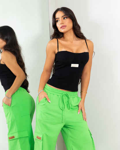 CALÇA CARGO MOLETOM KRONNE