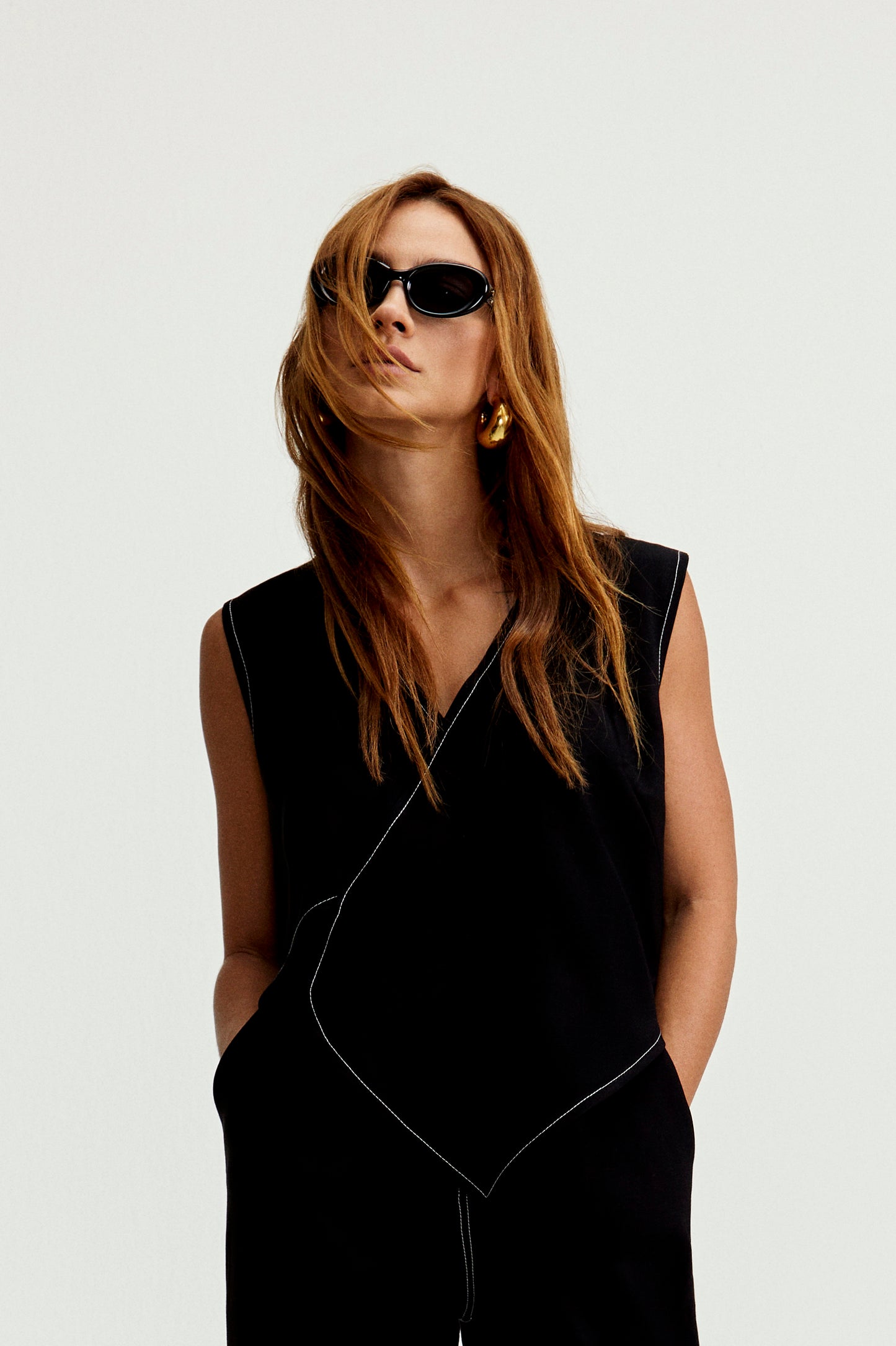 BLUSA ASSIMÉTRICA KRONNE