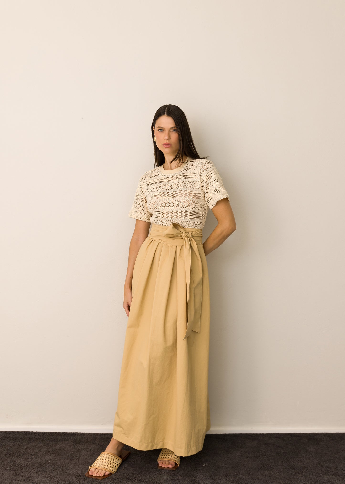 VESTIDO TRICÔ LONGO KRONNE