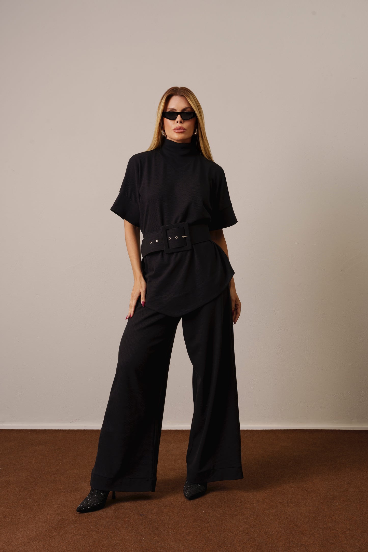 CONJUNTO BLUSA GOLA ALTA + CALÇA COMFY KRONNE