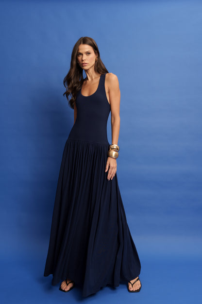 VESTIDO LONGO CAVA NADADOR KRONNE