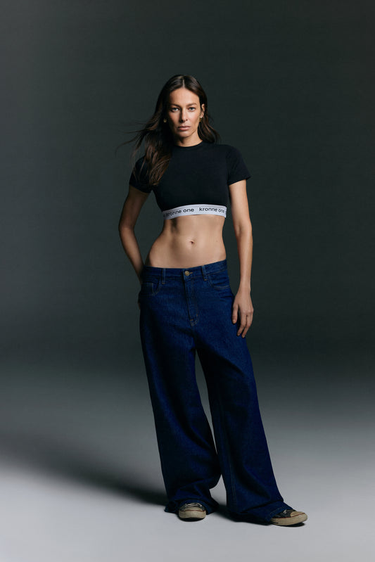 TSHIRT CROPPED KRONNE