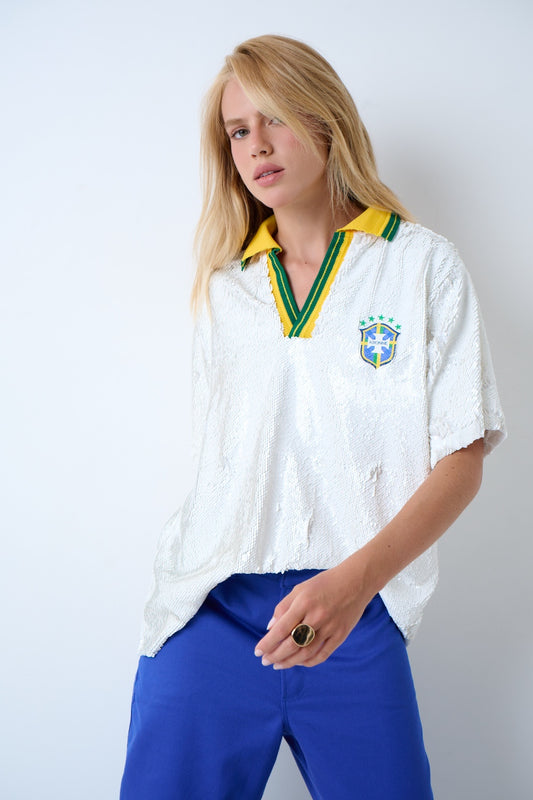 CAMISA GOLA V RETILINEA KRONNE