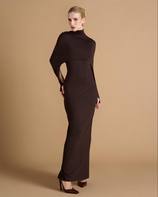 VESTIDO MINIMALISTA LONGO KRONNE