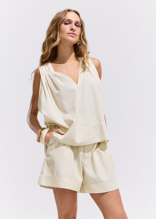 BLUSA OVER LISTRAS KRONNE