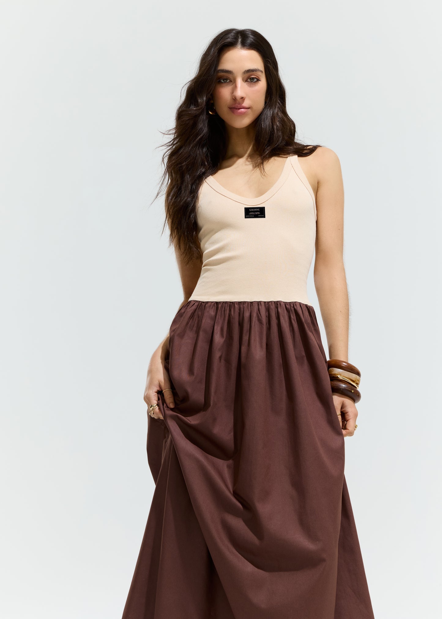 VESTIDO REGATA BICOLOR KRONNE